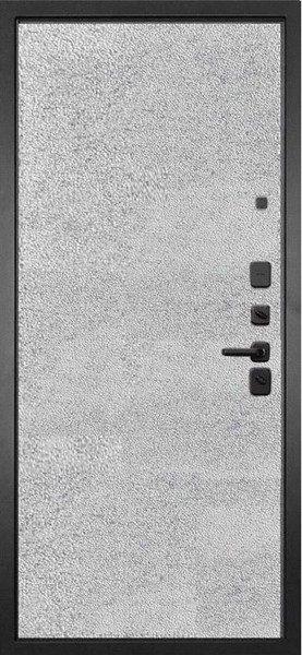 Изображение товара Входная дверь ГРАНИТ Пиано 77-1 бетон светлый (96x207, правая)