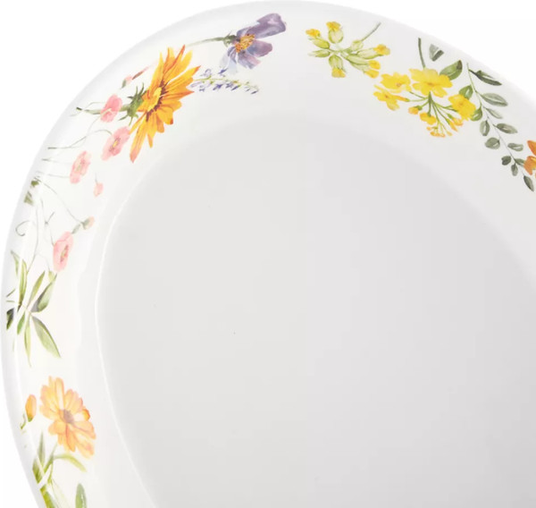 Изображение товара Фруктовница Decor de table Полевые цветы / CL-FS00563R (белый)