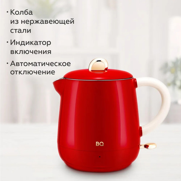 Изображение товара Электрочайник BQ KT1717P Red