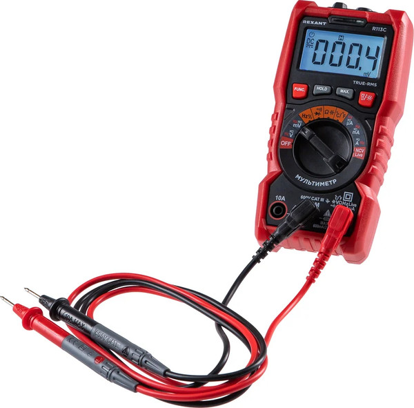 Изображение товара Мультиметр цифровой Rexant R113C / 13-3112