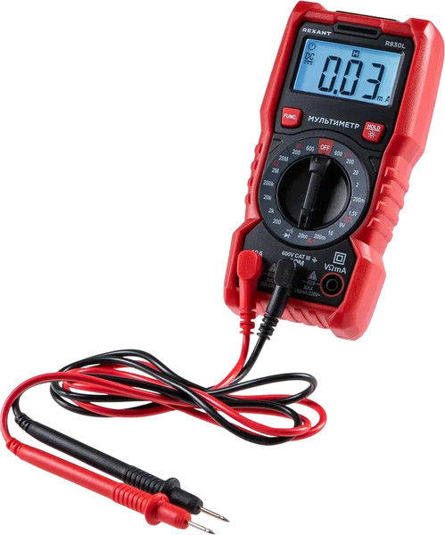 Изображение товара Мультиметр цифровой Rexant R830L / 13-3106