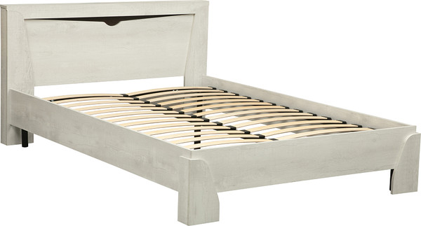 Изображение товара Двуспальная кровать Олмеко Лючия 33.09-02 1600 (ясень анкор светлый/венге)