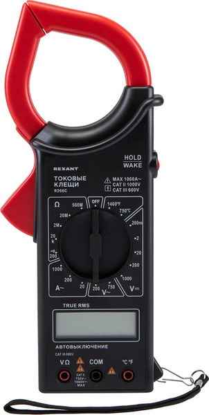Изображение товара Клещи токоизмерительные Rexant R266C / 13-3203