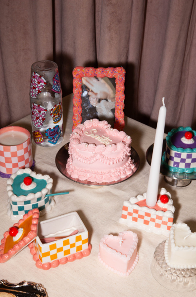 Изображение товара Свеча Doiy Cake / DYCANSWPK (розовый)