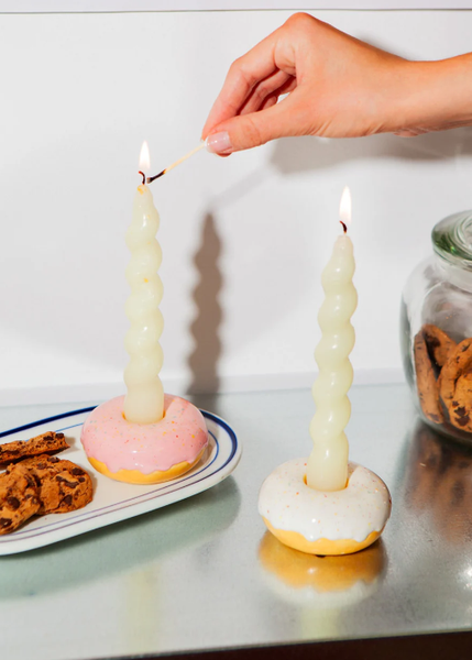 Изображение товара Подсвечник Doiy Fast Food, Donut / DYCAHFFWH (белый)