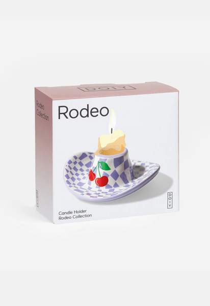 Изображение товара Подсвечник Doiy Rodeo, Cowboy Hat / DYCAHROHAL (лиловый)