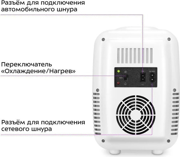 Изображение товара Холодильник для косметики Kitfort КТ-4149