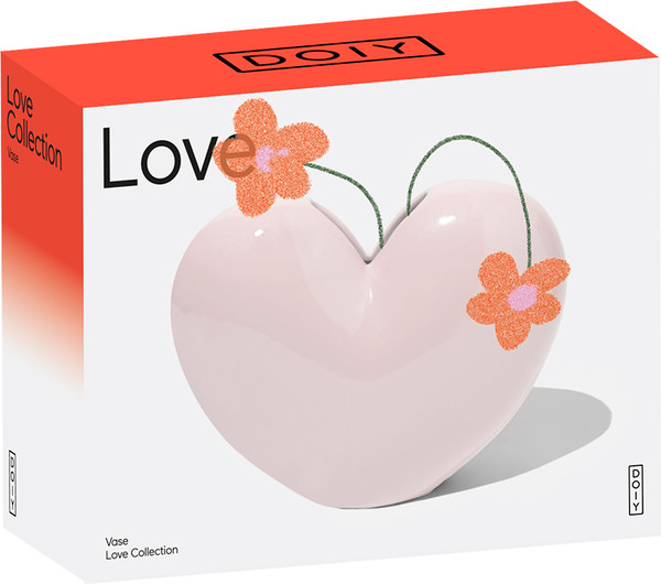 Изображение товара Ваза Doiy Love / DYVASLOVP (светло-розовый)