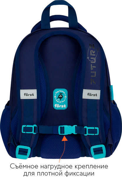 Изображение товара Школьный рюкзак Forst F-Top. Cosmic / FT-RY-012514