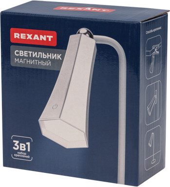 Изображение товара Настольная лампа Rexant 609-041 (белый)