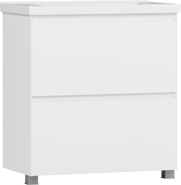 Изображение товара Тумба под умывальник Belux Киото Н 100-02 (1, белый глянцевый)