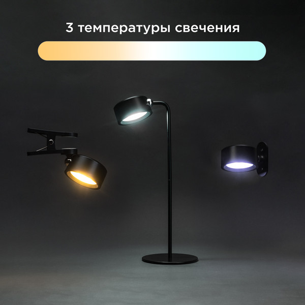 Изображение товара Настольная лампа Rexant 609-042 (черный)