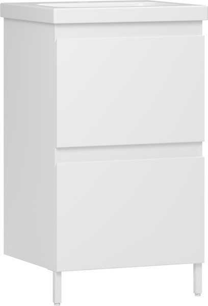 Изображение товара Тумба под умывальник Belux Эридан Н 50-02 (1, белый глянцевый)