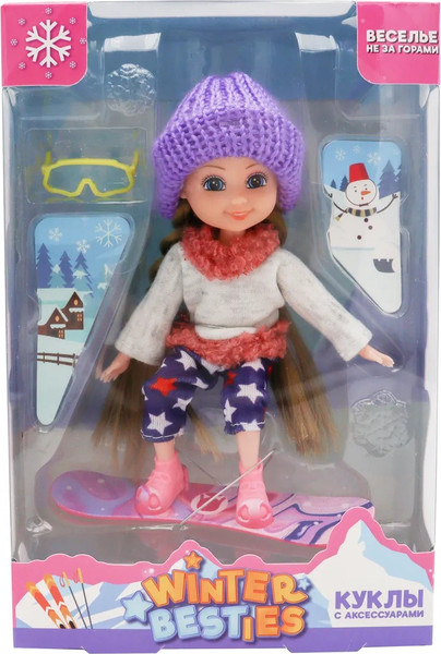 Изображение товара Кукла с аксессуарами Funky Toys Winter Besties / FT201420659-1