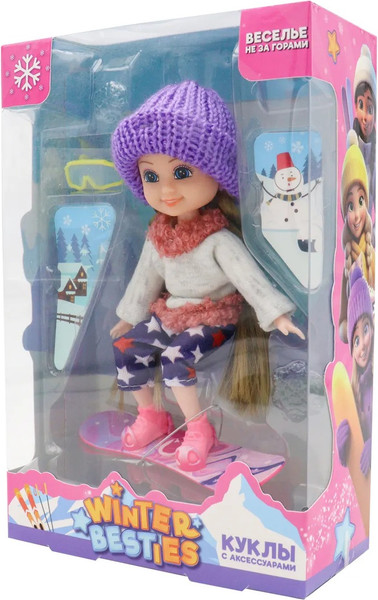 Изображение товара Кукла с аксессуарами Funky Toys Winter Besties / FT201420659-1