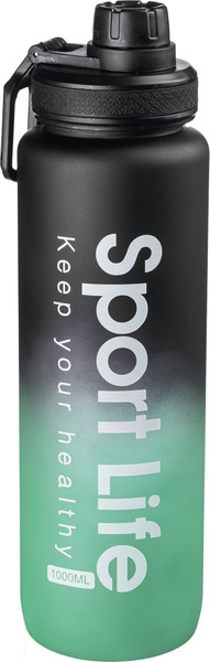 Изображение товара Бутылка для воды Sundays Life (1000мл, зеленый)