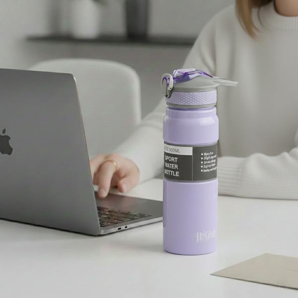 Изображение товара Бутылка для воды Sundays Holiday (800мл, лиловый)