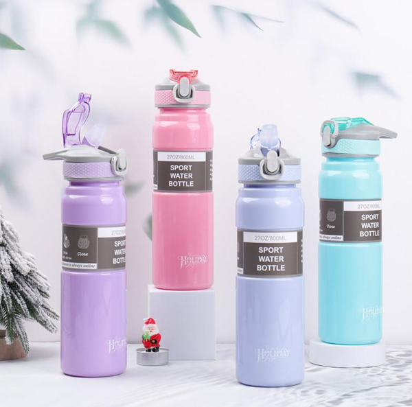 Изображение товара Бутылка для воды Sundays Holiday (800мл, фиолетовый)