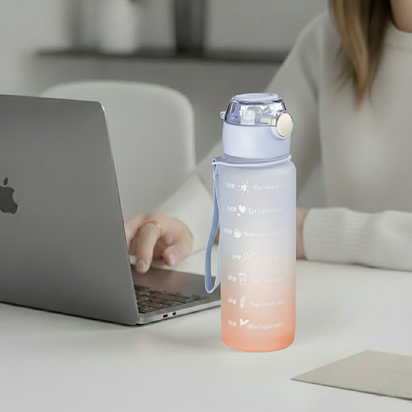 Изображение товара Бутылка для воды Sundays Summer (800мл, голубой)