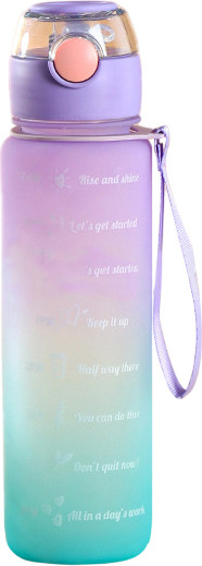 Изображение товара Бутылка для воды Sundays Summer (800мл, фиолетовый)