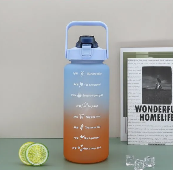 Изображение товара Бутылка для воды Sundays Summer (2000мл, голубой)