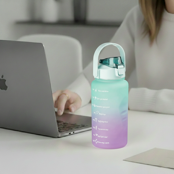 Изображение товара Бутылка для воды Sundays Summer (1500мл, зеленый)