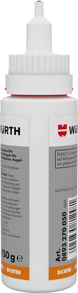 Изображение товара Фиксатор резьбы Wurth 0893270050 (50г)