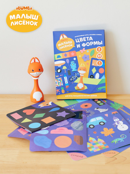 Изображение товара Развивающий игровой набор Abumba Цвета и формы / ABU–FC-05