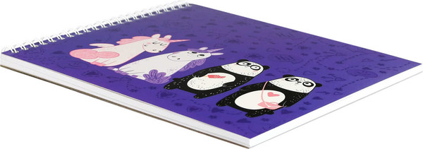 Изображение товара Скетчбук Феникс+ Единороги и панды / 70150