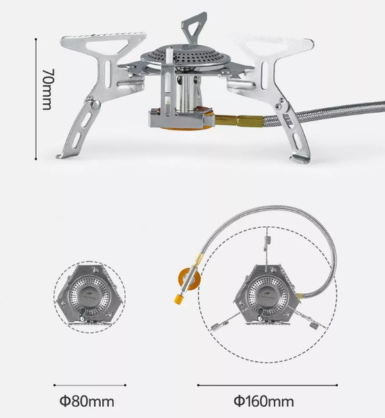Изображение товара Горелка туристическая Naturehike NH21RJ009-SL