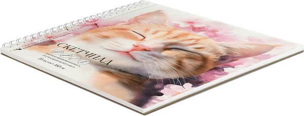 Изображение товара Скетчбук Феникс+ Спящий кот / 70147