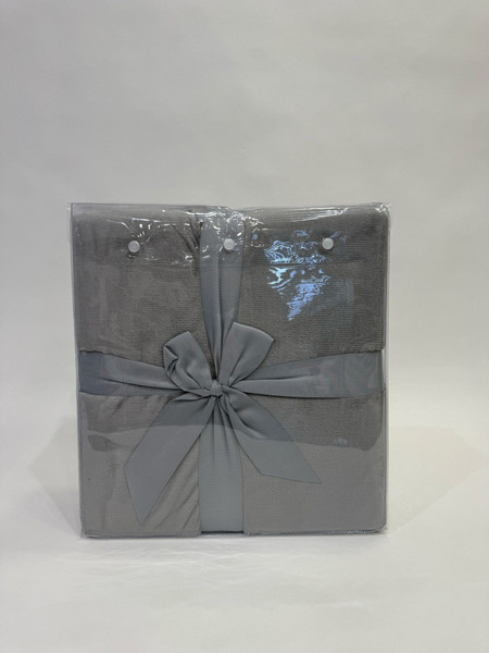 Изображение товара Плед Karven Велсофт 1.5сп / PL005 SOLID JACQAURD v2/Grey