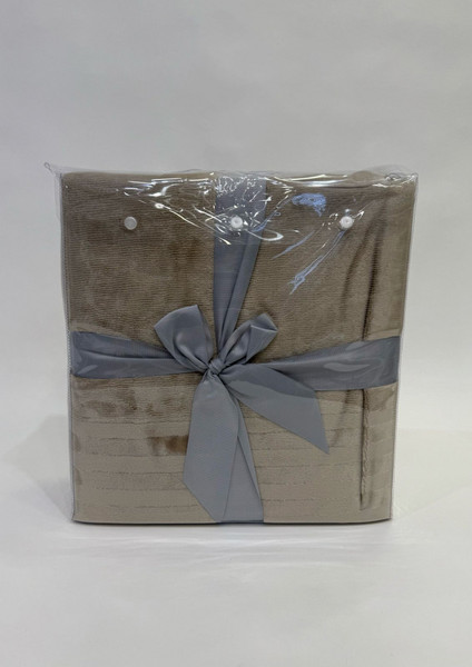 Изображение товара Плед Karven Фланель 1.5сп / PL005 SOLID JACQAURD v7/Coffee