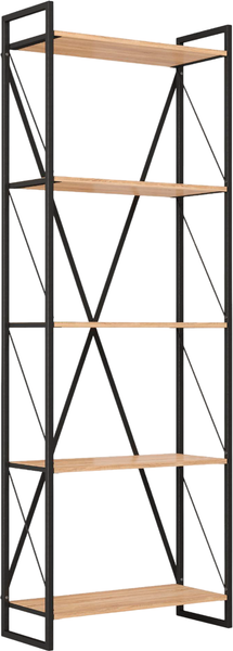 Изображение товара Стеллаж Олмеко Скарлетт 940 (дуб сонома/черный)