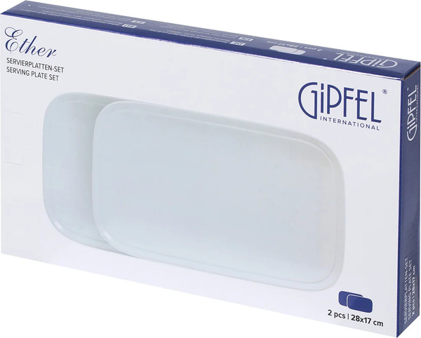 Изображение товара Набор сервировочных блюд Gipfel Ether 52218 (2шт, светло-голубой)