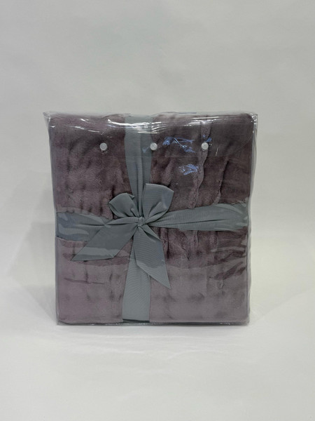 Изображение товара Плед Karven Фланель Евро / PL 012 SOLID BUBBLE v1/Purple