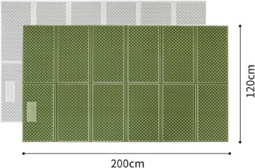 Изображение товара Туристический коврик Naturehike CNK2450WS044-DGR18 (зеленый)