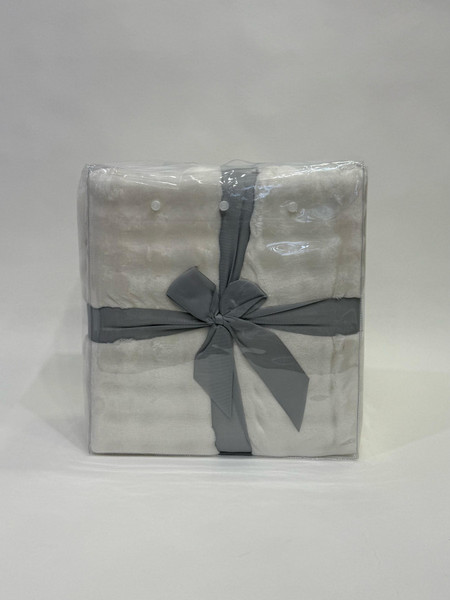 Изображение товара Плед Karven Велсофт Евро / PL 012 SOLID BUBBLE v6/Cream