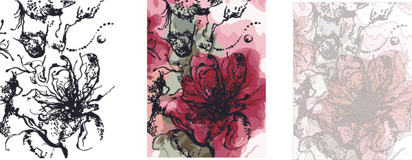 Изображение товара Картина по номерам Феникс+ Красный цветок / 67966