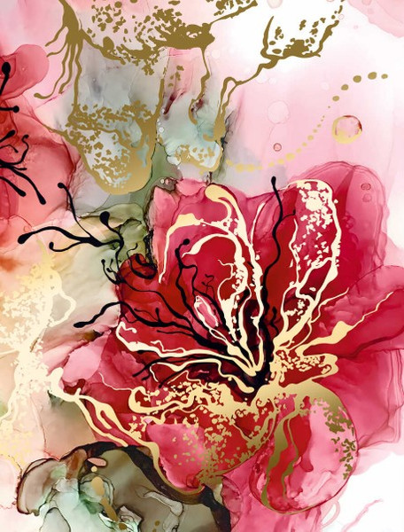 Изображение товара Картина по номерам Феникс+ Красный цветок / 67966