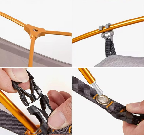 Изображение товара Палатка Naturehike Cycling Si / NH18A095-D-AYE (янтарный)