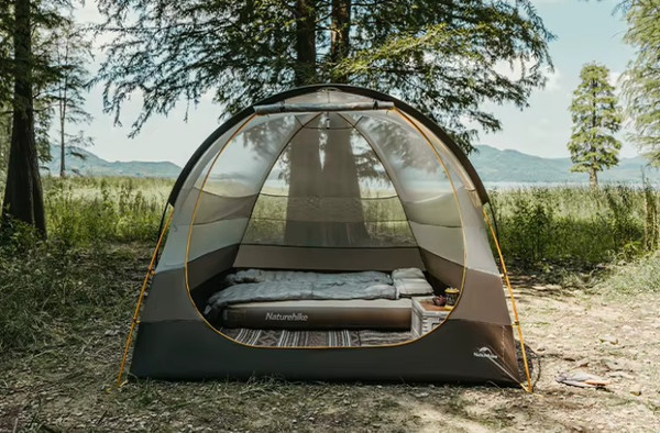 Изображение товара Палатка Naturehike Kota 6 / CNK2450WS031-6LBG (серый/коричневый)