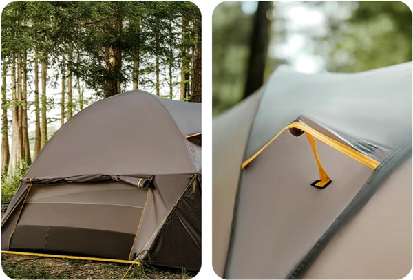Изображение товара Палатка Naturehike Kota 6 / CNK2450WS031-6LBG (серый/коричневый)