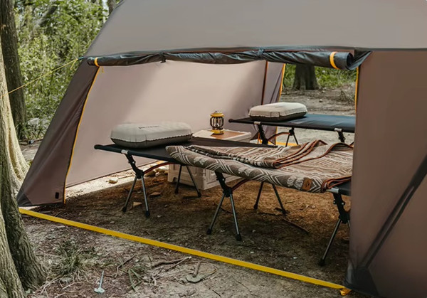 Изображение товара Палатка Naturehike Kota 6 / CNK2450WS031-6LBG (серый/коричневый)