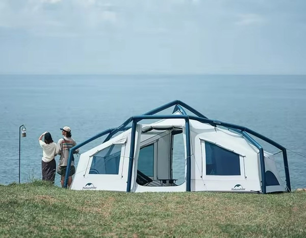 Изображение товара Палатка Naturehike Lingfeng Air 12.0 / CNK2300ZP012-12BLW (белый/голубой)