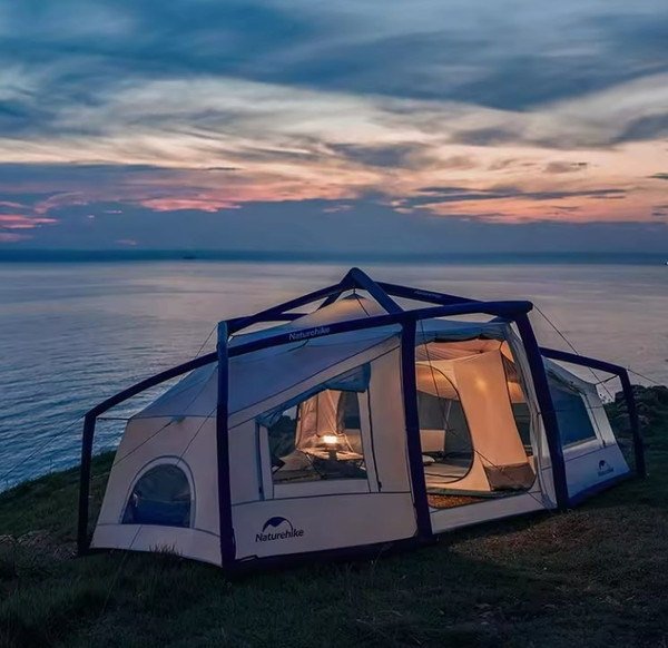 Изображение товара Палатка Naturehike Lingfeng Air 12.0 / CNK2300ZP012-12BLW (белый/голубой)