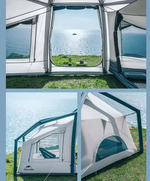 Изображение товара Палатка Naturehike Lingfeng Air 12.0 / CNK2300ZP012-12BLW (белый/голубой)