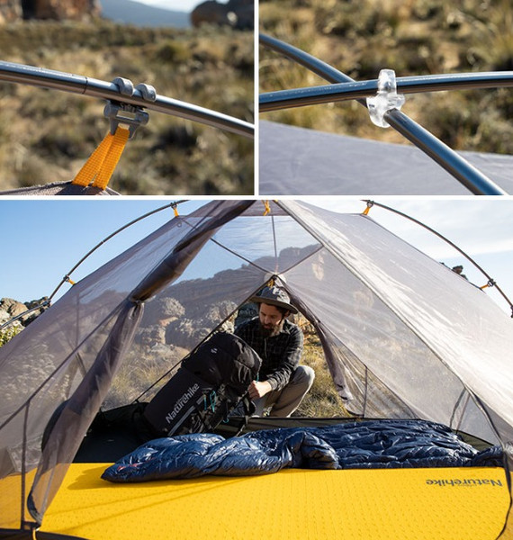 Изображение товара Палатка Naturehike Mongar Si / NH17T007-M-LGDGR (серый)