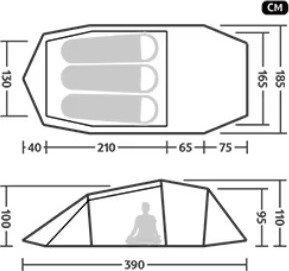 Изображение товара Палатка Naturehike Opalus Si / CNK2450WS036-3OGR (зеленый)