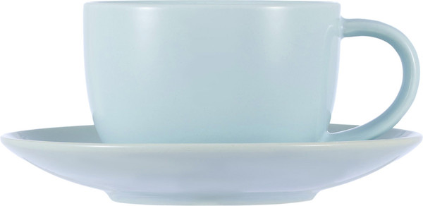 Изображение товара Чашка с блюдцем Gipfel Ether 52223 (светло-голубой)